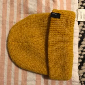 Brixton Women’s Yellow Beanie - New without Tags
